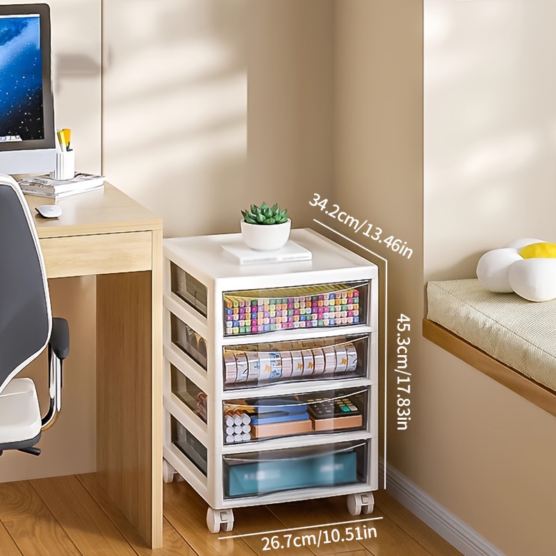 Stationery Office Supply Store - Carrito de Almacenamiento Rodante de Varias