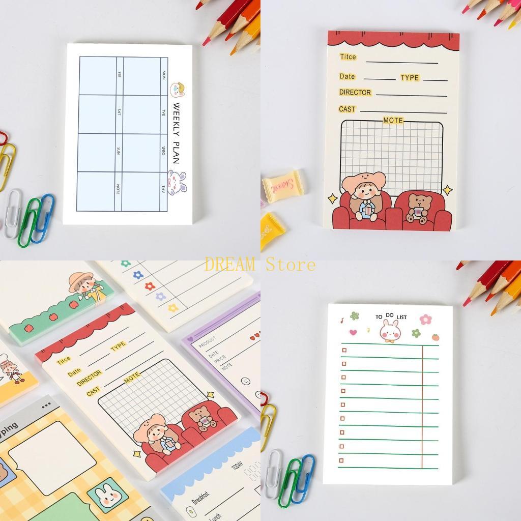 Office Stationery Supply List - Notas no adhesivas rasgables Fruta Cuenta