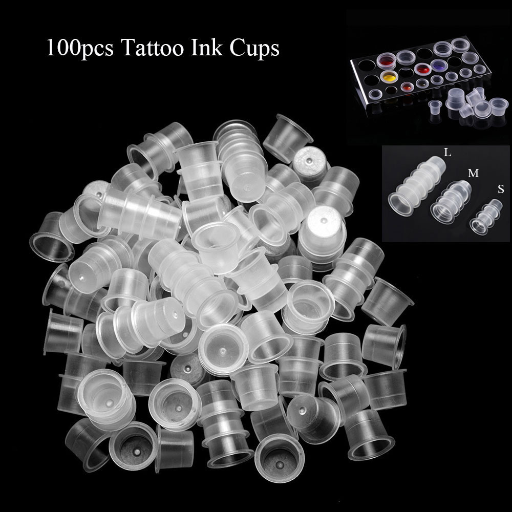 Calligraphy Ink Bottle - Vasos transparentes para pigmento de tatuaje,