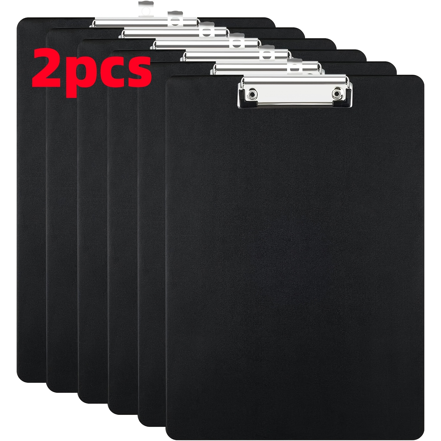 Binder Clip Assorted - Portapapeles A4 de 1/2 piezas, carpeta