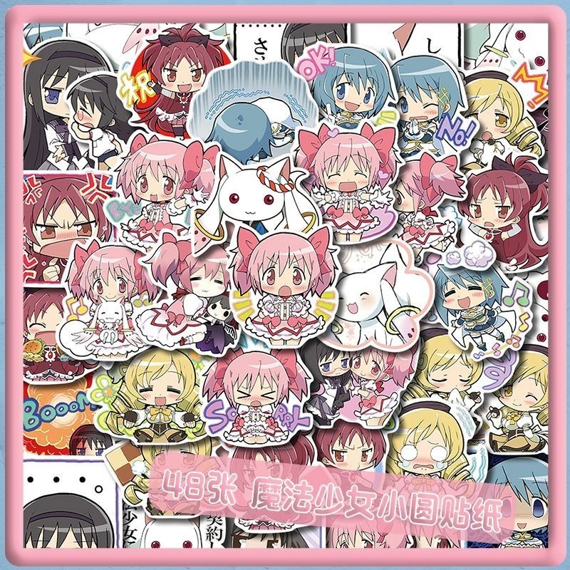 Memo Pad Sticky - 48 Pegatinas de Dibujos Animados de