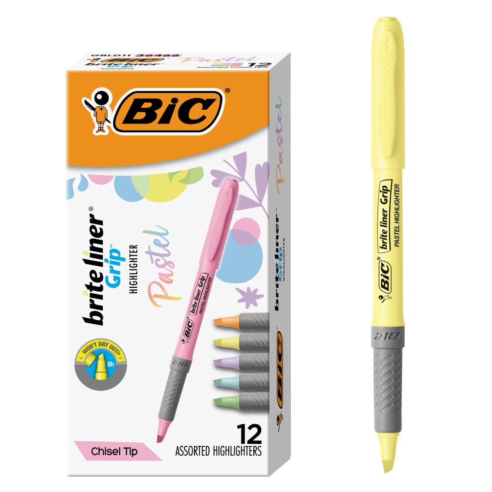 Office Stationery And Supply - Marcadores Pastel Grip de Colores Surtidos