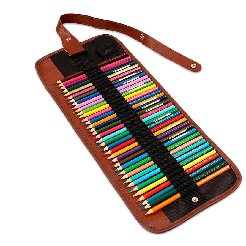 Pen Pouch Roll - 1 unidad de estuche enrollable para