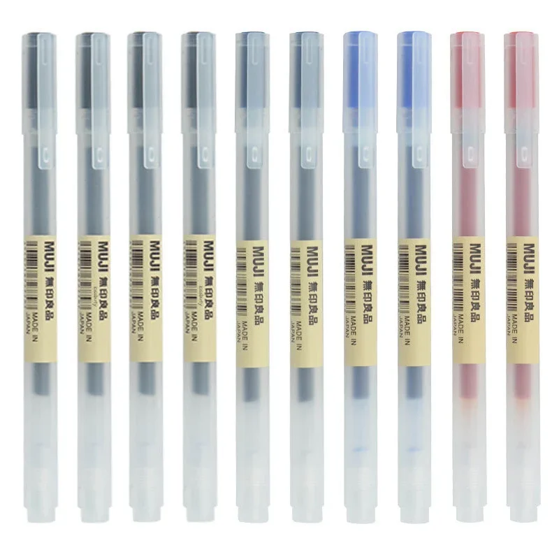 Stationery Supply Business - 10-30 unids/set 0,38/0,5mm bolígrafo de Gel