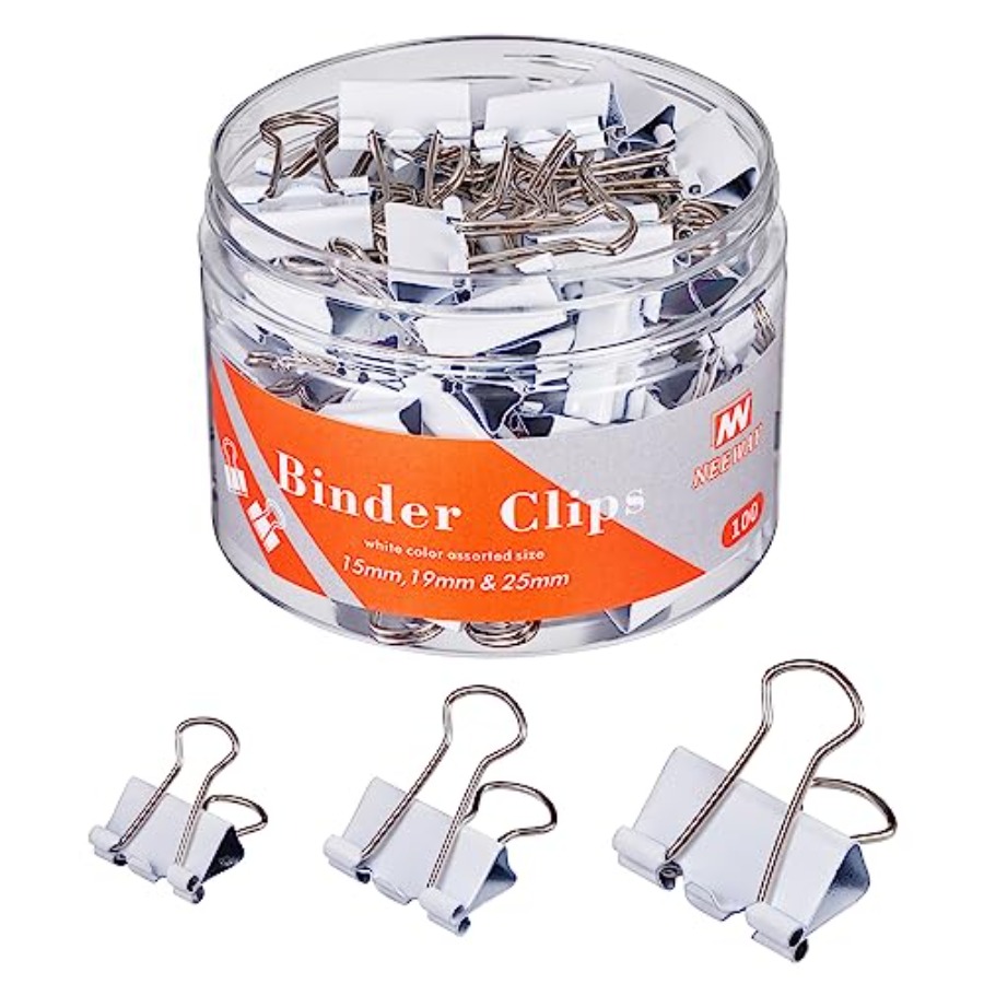 Binder Clip Assorted - Clips Sujetadores de Papel de Diferentes