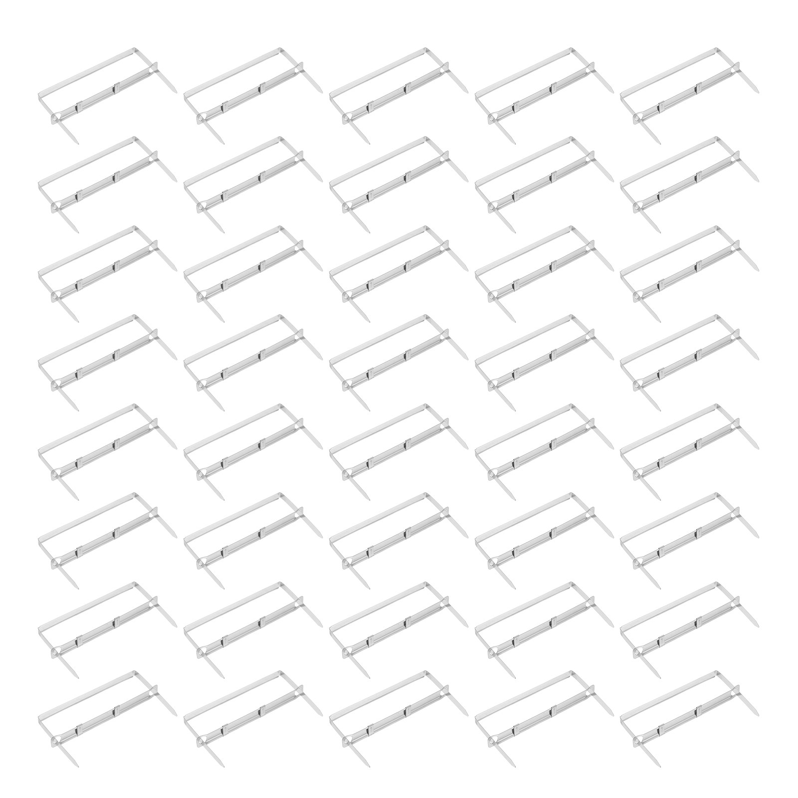 Binder Clip Assorted - 50 Piezas de Clips Metálicos de