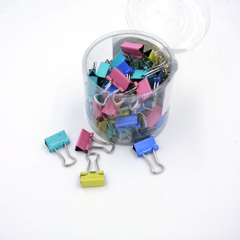 Binder Clip Assorted - 60 Clips Metálicos Pequeños Surtidos para