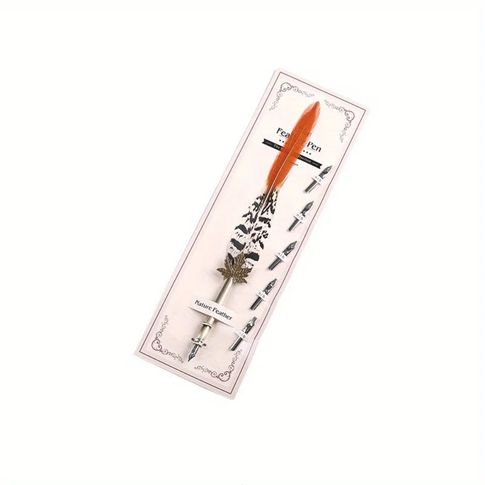 Fountain Pen Ink - Pluma de plumas de pavo real