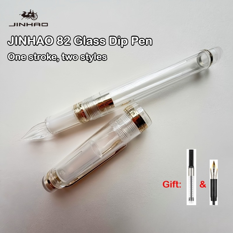 Fountain Pen Ink - JINHAO 82 Plumas de Vidrio para