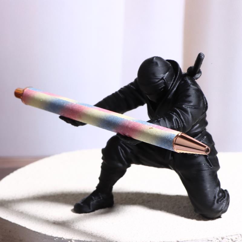 Ideal Stationery & Office Supply - Portalápices estilo Ninja, adornos creativos para
