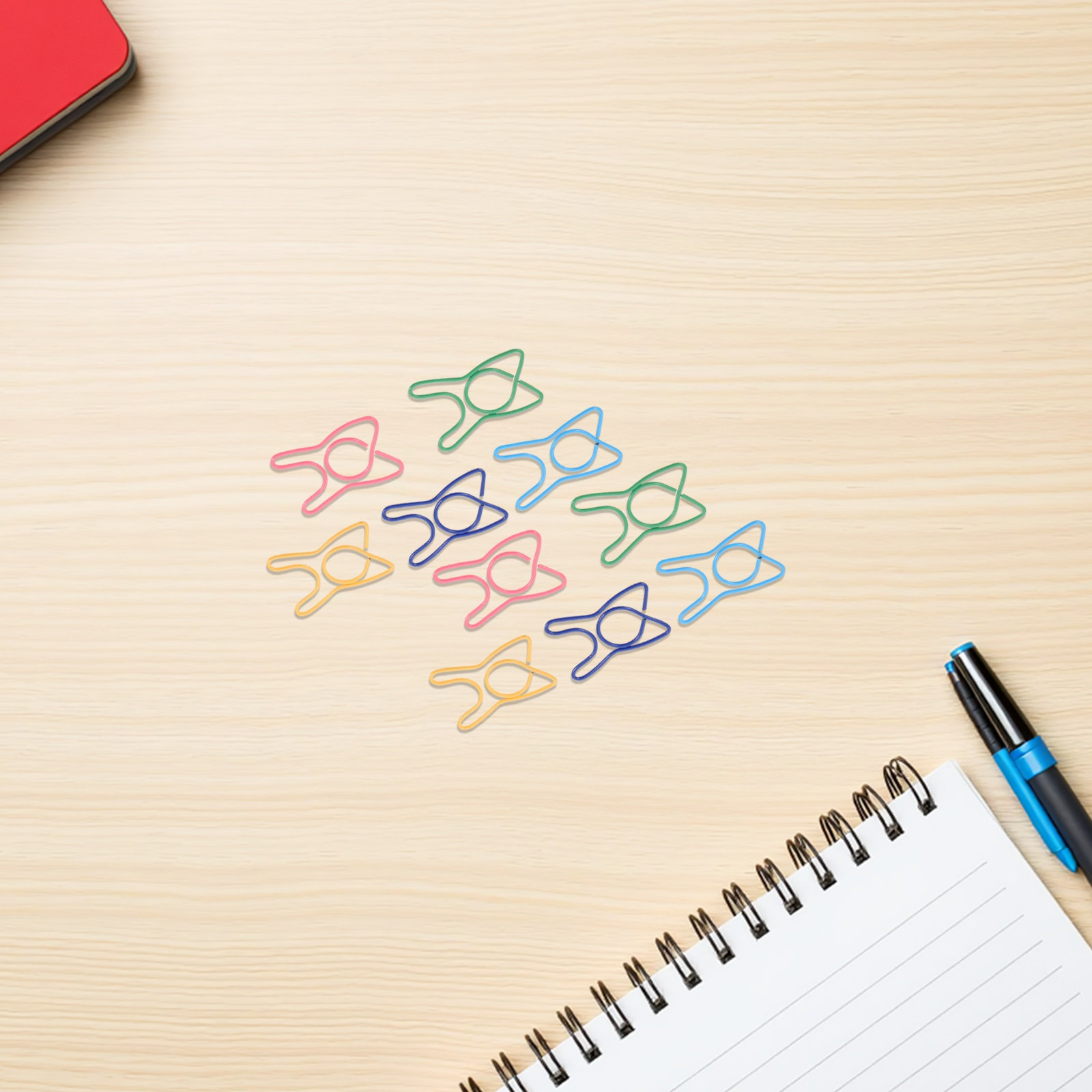 Binder Clip Assorted - 100 Piezas de Clips de Papel
