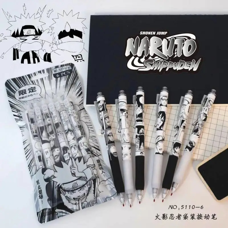 Gel Ink Pen Set - Naruto-bolígrafo de Gel Uchiha Itachi 0,5,