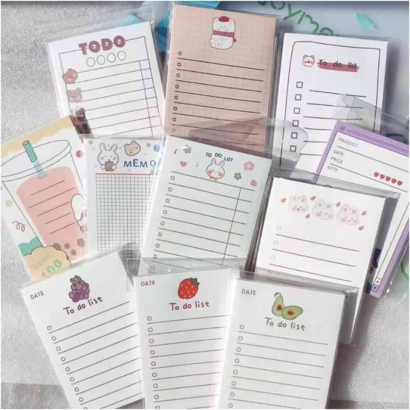 Office Stationery Supply List - Bloc de notas con lista de