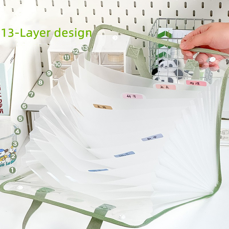 Office Stationery And Supply - Bolsa organizadora de almacenamiento de carpetas