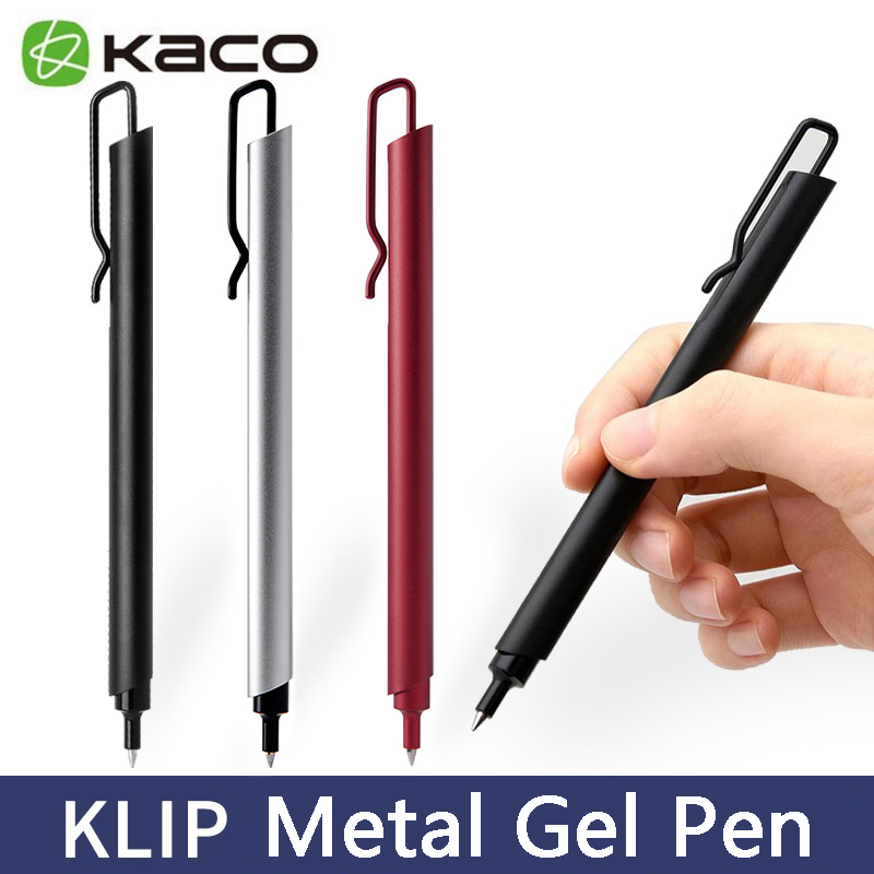 Stationery Supply Business - Kaco-recargas de tinta negra para bolígrafos,
