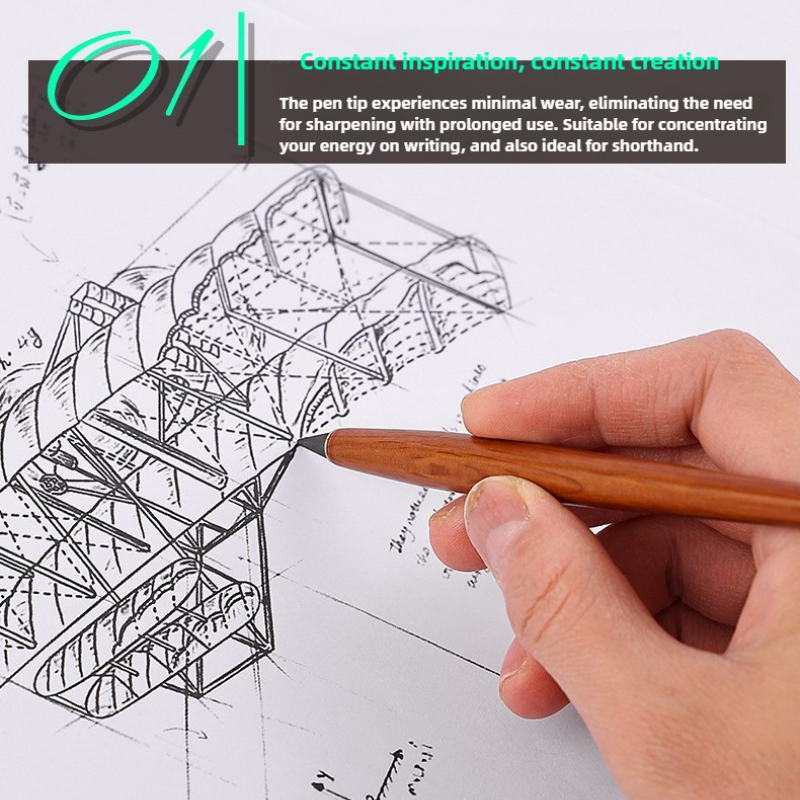 Lápiz eterno de madera sin afi - Office Stationery And Supply reseña y precio