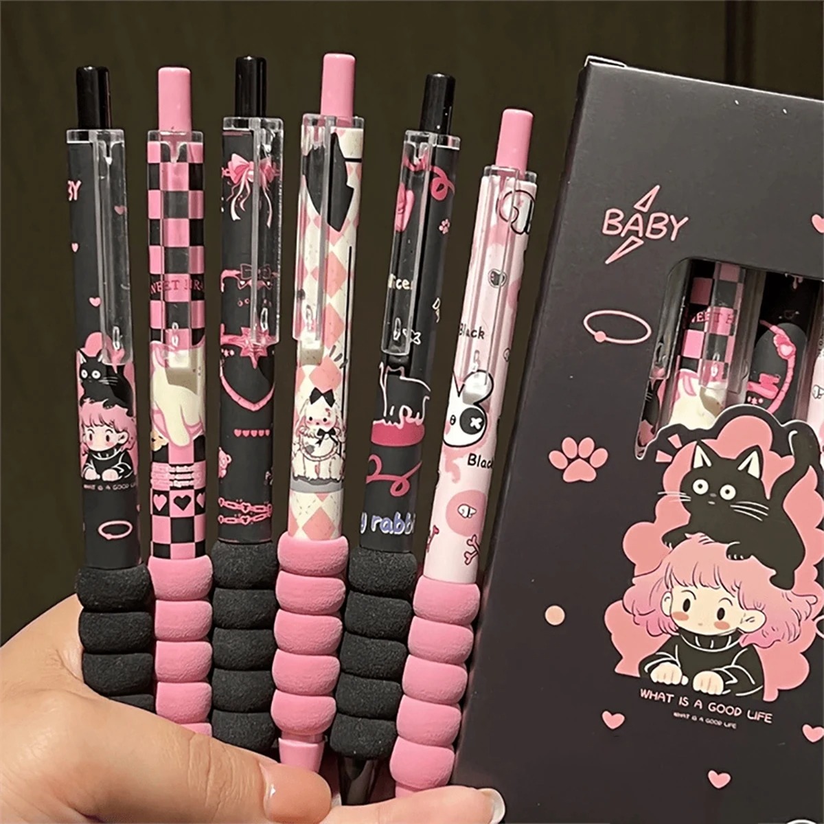 Juego de 6 Bolígrafos de Diseñ - Ideal Stationery & Office Supply reseña y precio