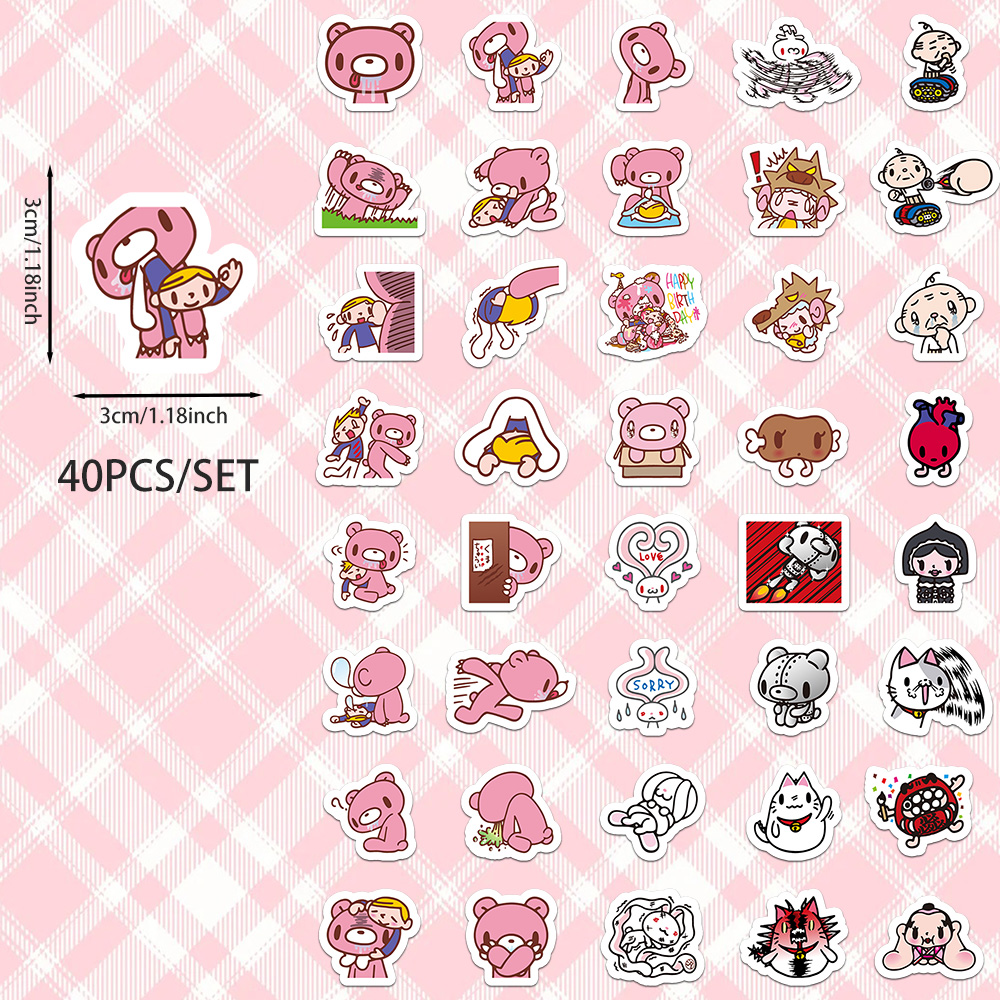40 Uds. De pegatinas de dibujo - Memo Pad Sticky reseña y precio