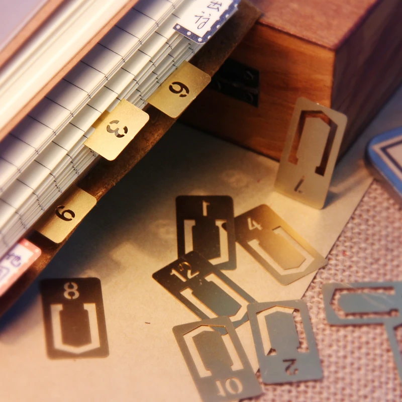 Marcapáginas de cobre Vintage, - Stationery Office Supply Store reseña y precio