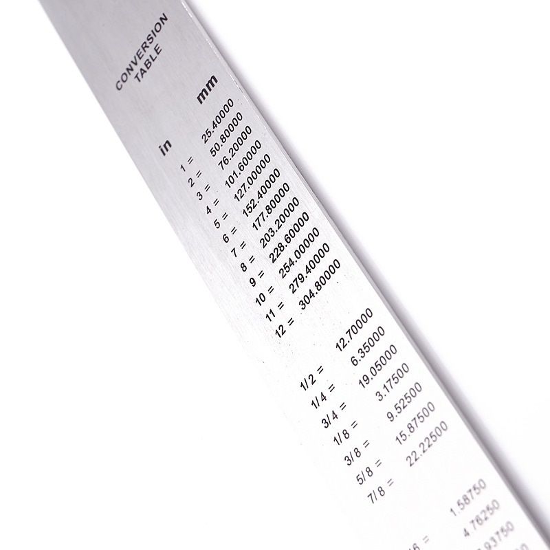 Deli-Regla recta de Metal de a - Stationery Office Supply Store reseña y precio