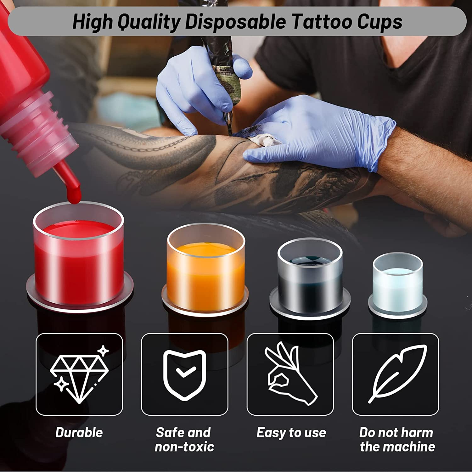 100 unidades de vasos desechab - Calligraphy Ink Bottle reseña y precio