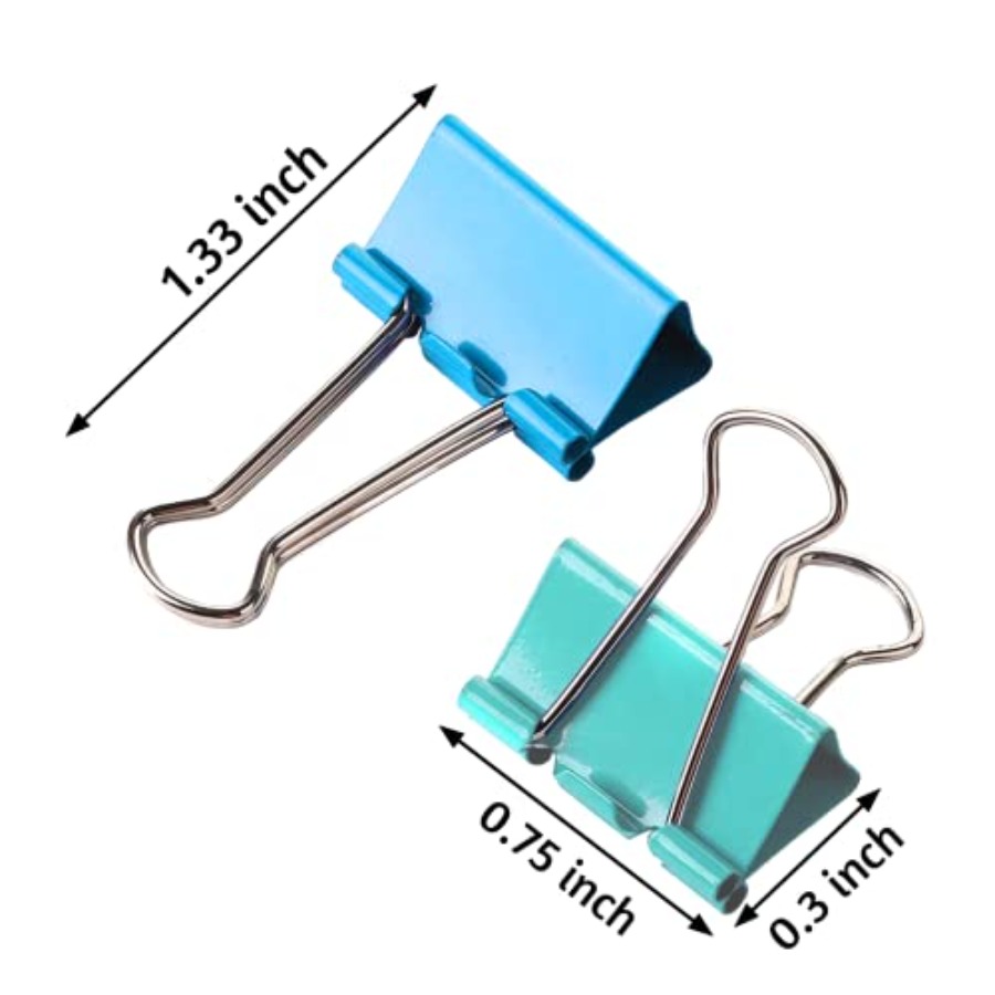 Paquete de 120 Clips para Encu - Binder Clip Assorted reseña y precio