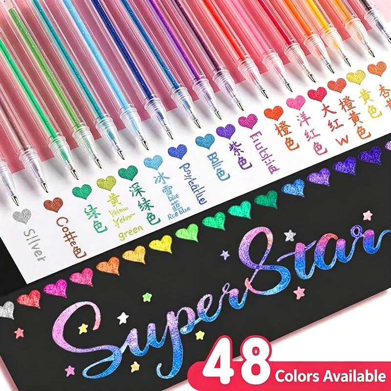 Juego de bolígrafos de gel con - Gel Ink Pen Set reseña y precio