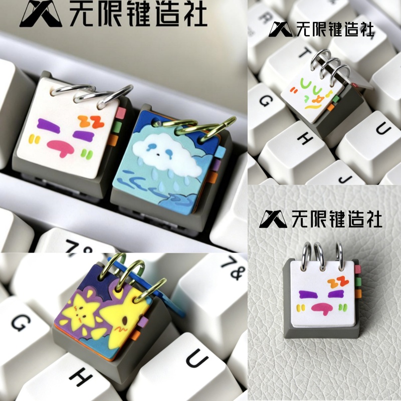 Wuxian Cute Calendar Resin Key - Ideal Stationery & Office Supply reseña y precio