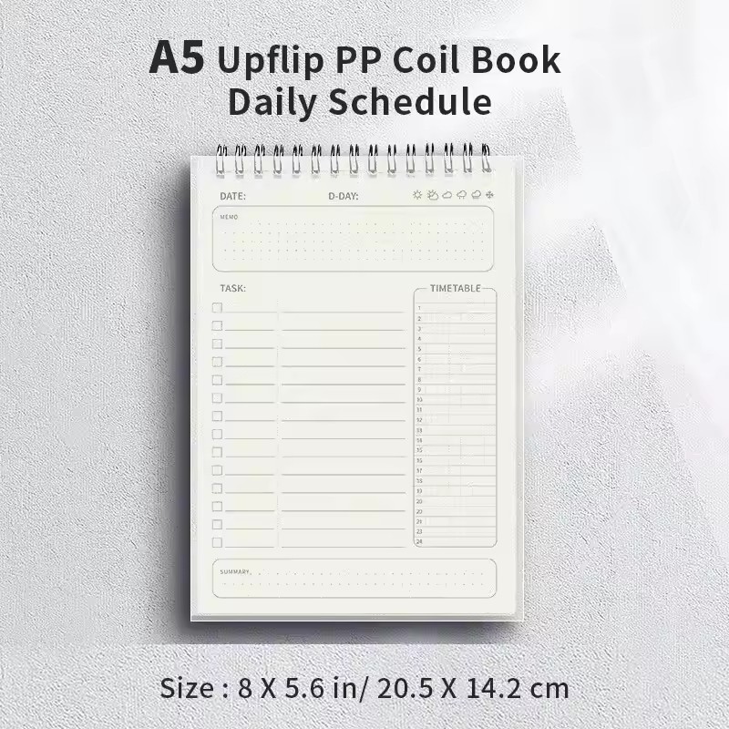 Agenda planificadora en espira - Office Stationery Supply List reseña y precio