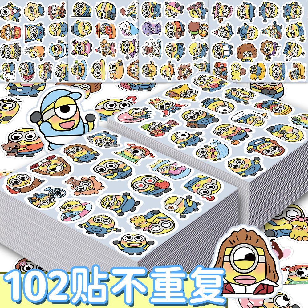 Pegatinas de Minions, Anime, D - Memo Pad Sticky reseña y precio