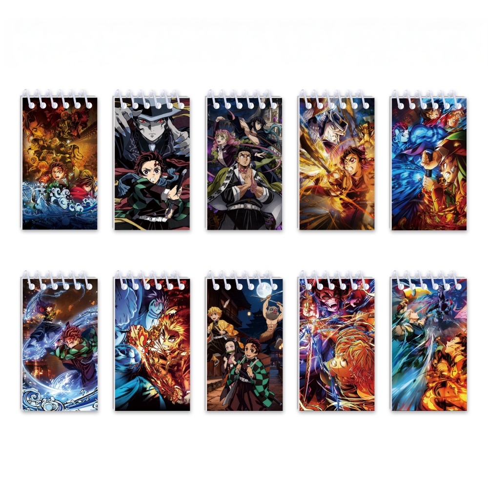 10 cuadernos de Demon Slayer.  - Office Stationery And Supply reseña y precio