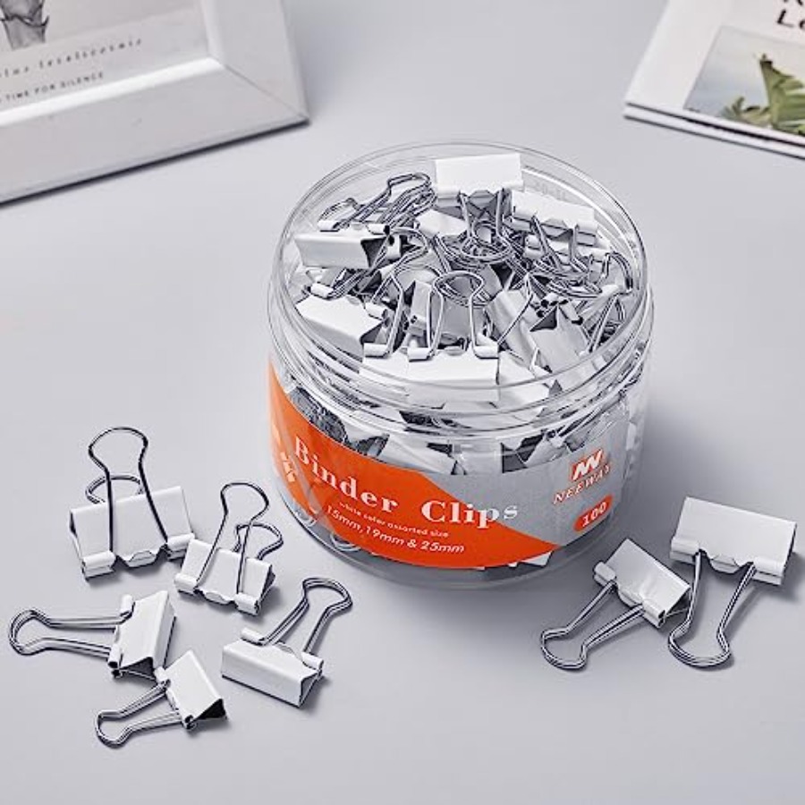 Clips Sujetadores de Papel de  - Binder Clip Assorted reseña y precio