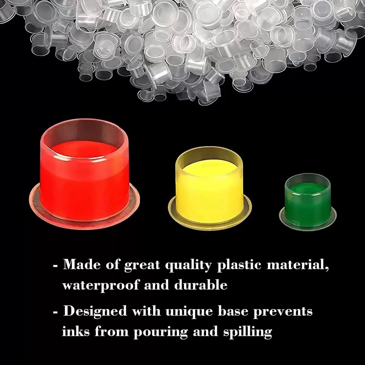 1000/500/100 piezas de vasos d - Calligraphy Ink Bottle reseña y precio