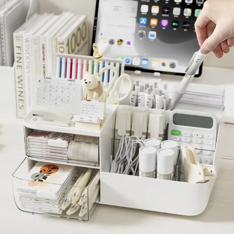 Organizador de cosméticos de e - Ideal Stationery & Office Supply reseña y precio