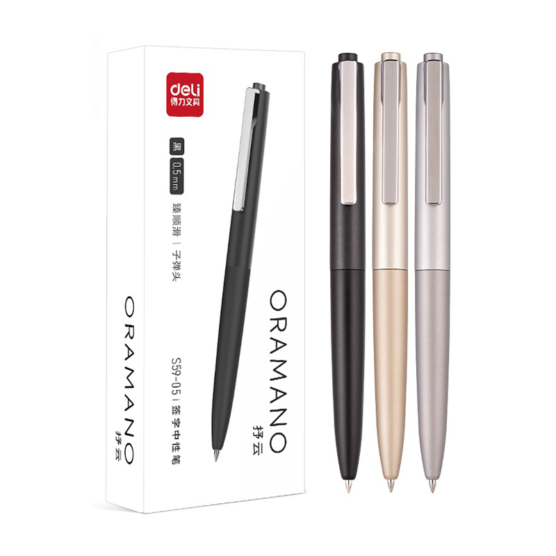 Deli 3 uds 0,5mm/0,7mm bolígra - Stationery Supply Business reseña y precio