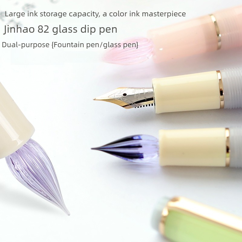 JINHAO 82 Plumas de Vidrio par - Fountain Pen Ink reseña y precio