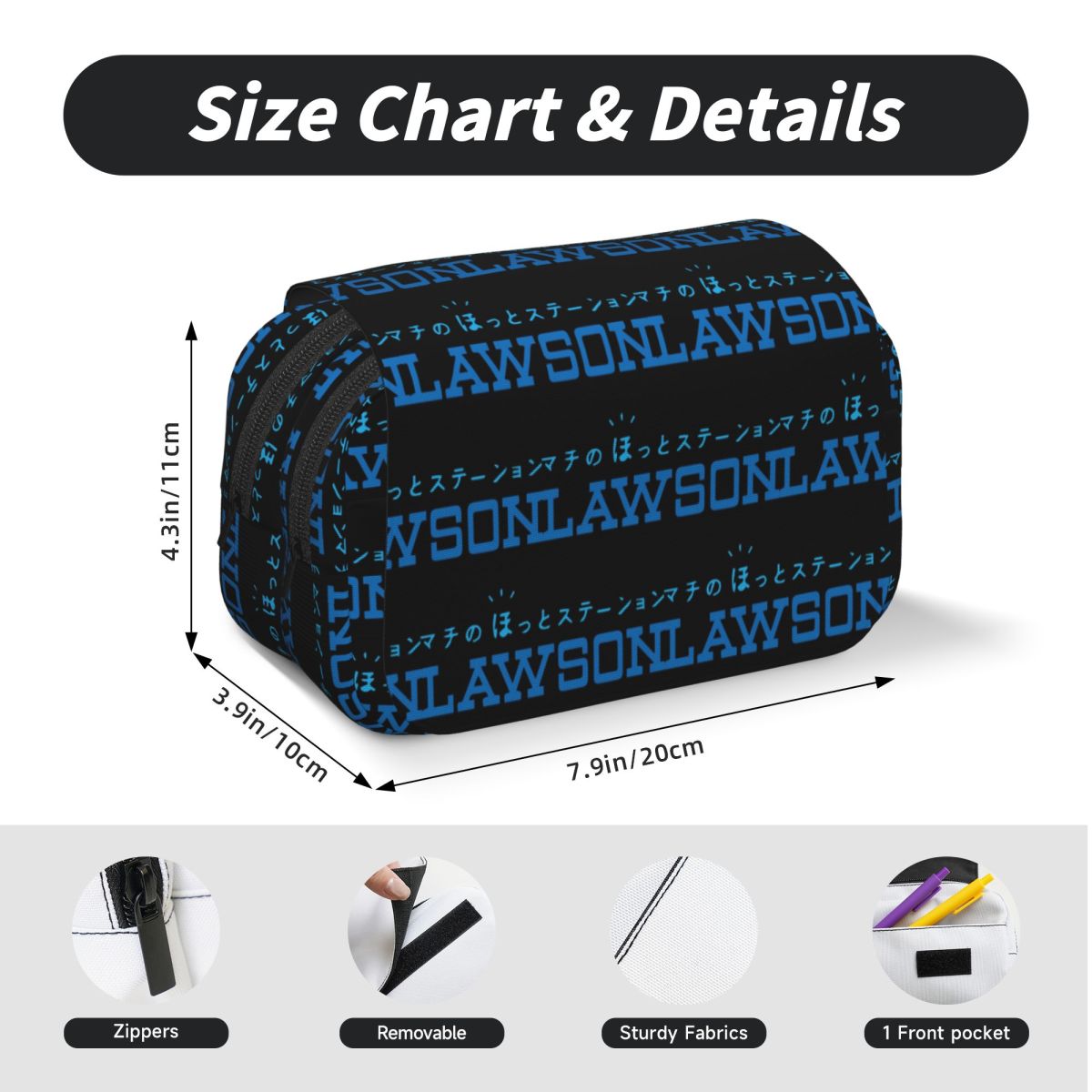 Estuche para lápices Lawson St - Stationery Office Supply Store reseña y precio