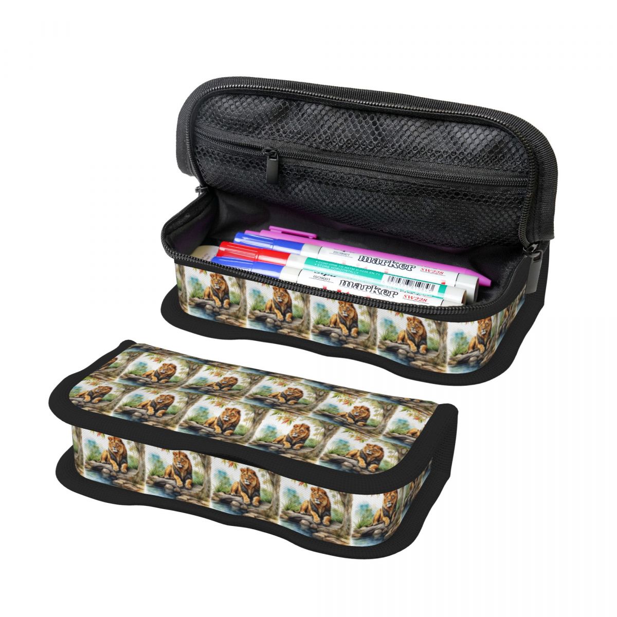 Estuches para lápices con dise - Lion Stationery & Office Supply(Kunshan)Co.Ltd reseña y precio