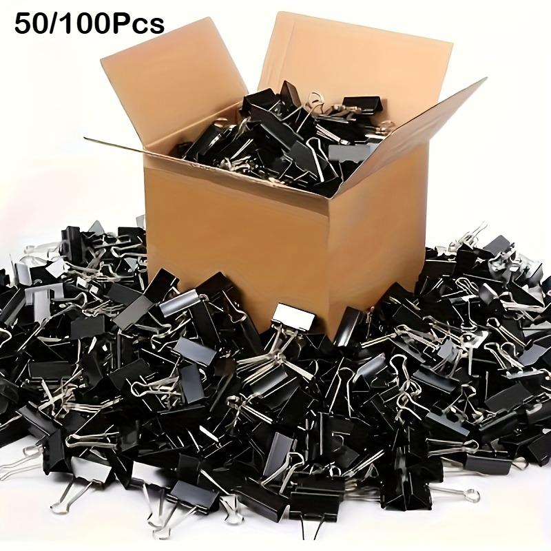 Clips de encuadernación de col - Binder Clip Assorted reseña y precio