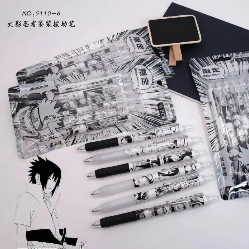 Naruto-bolígrafo de Gel Uchiha - Gel Ink Pen Set reseña y precio