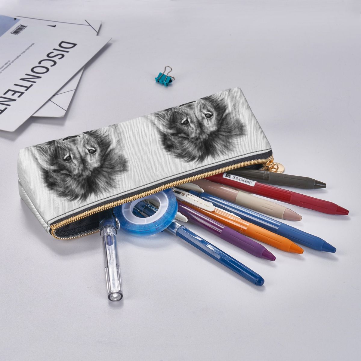 Estuche de Lápices con Diseño  - Lion Stationery & Office Supply(Kunshan)Co.Ltd reseña y precio