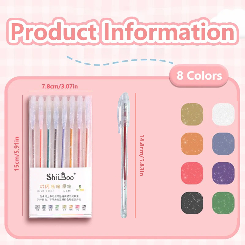 Juego de Bolígrafos de Gel con - Gel Ink Pen Set reseña y precio
