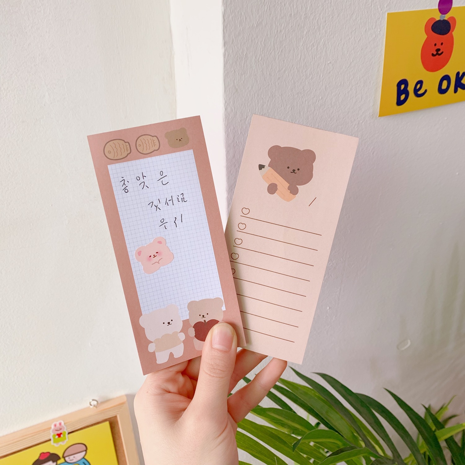 Bloc de notas Kawaii coreano l - Office Stationery Supply List reseña y precio