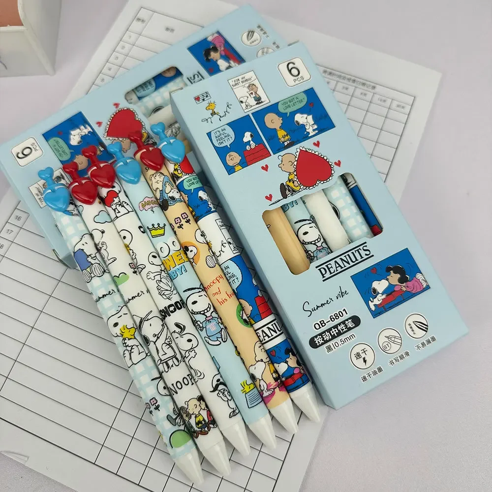 Juego de 6 bolígrafos de gel S - Gel Ink Pen Set reseña y precio