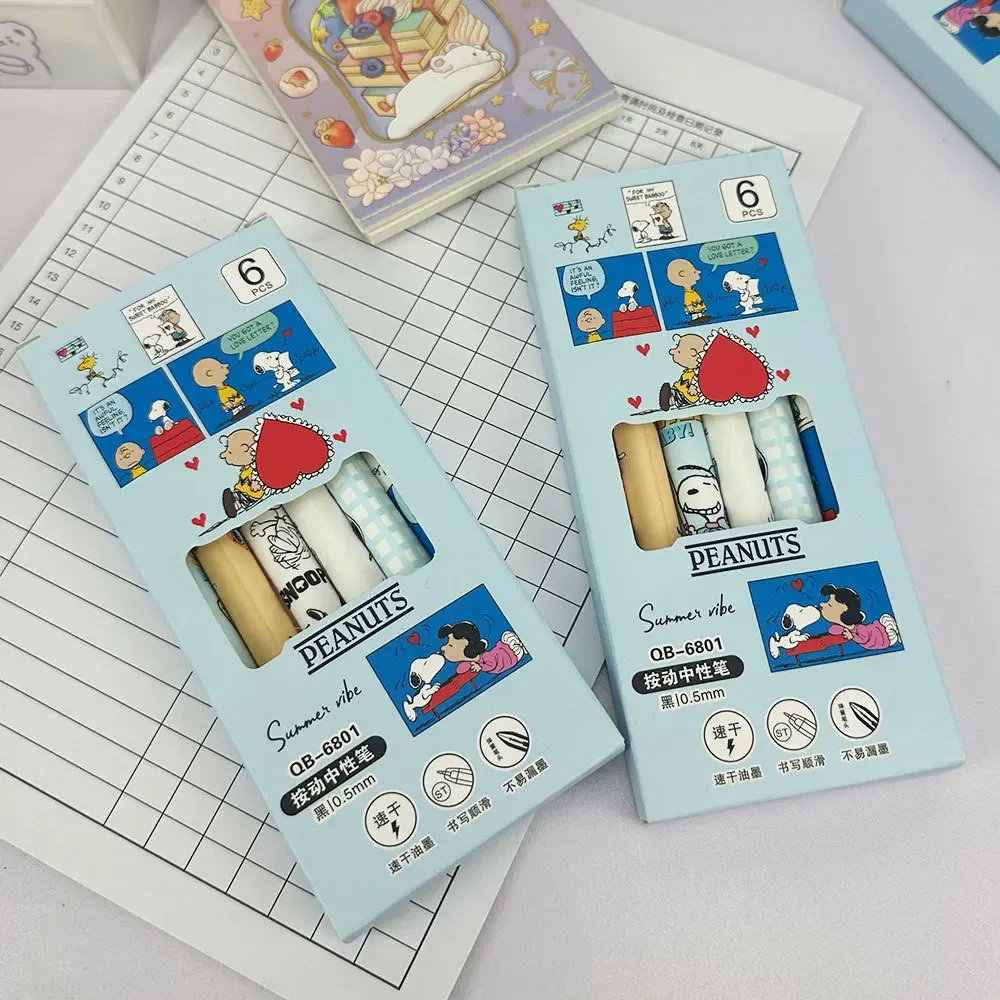 Juego de 6 bolígrafos de gel S - Gel Ink Pen Set reseña y precio