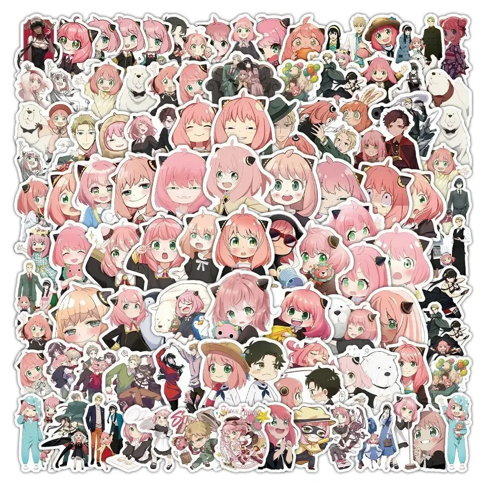 100 pegatinas de SPY×FAMILY -  - Memo Pad Sticky reseña y precio