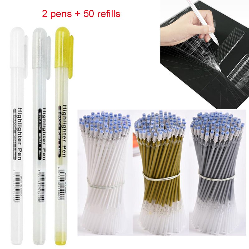 Recambios/juego de 2 piezas +  - Gel Ink Pen Set reseña y precio